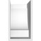 Ekena Millwork Standard Alpine Architectural Grade PVC Rafter Tail, 6"W X 10"H X 16"L RFTP06X10X16ALP - alternate 2